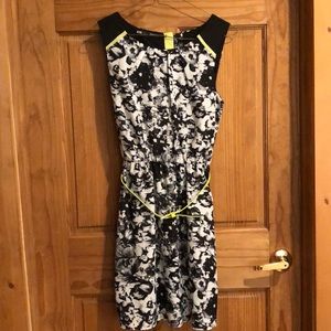 Black & White floral dress